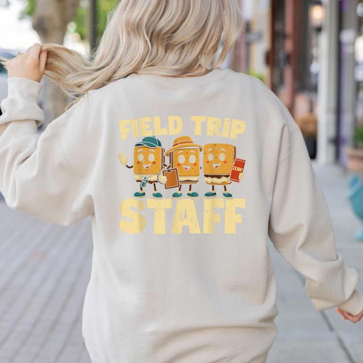 Field Trip Teacher Field Women's Sweatshirt Back Print