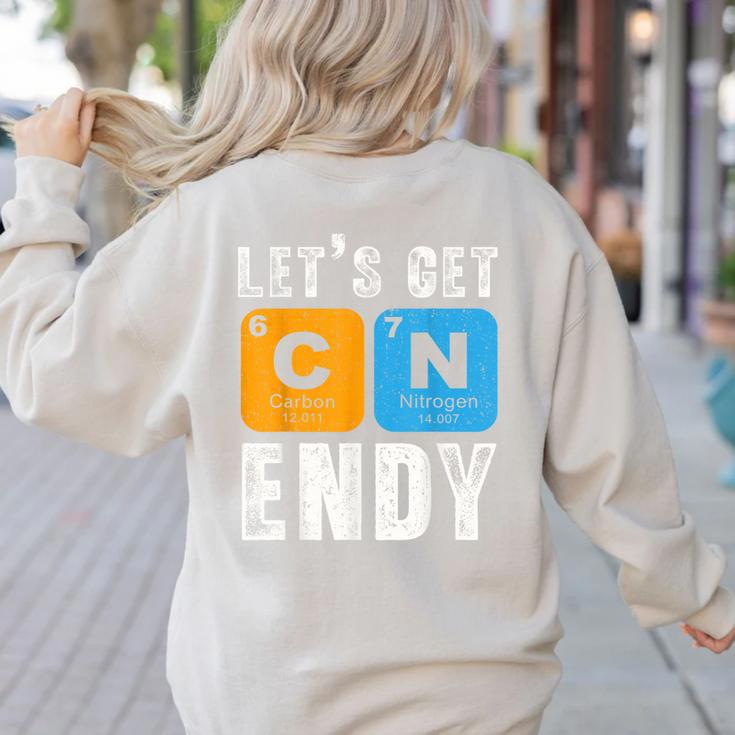 Fun 67 Meme Six Seven Science Teacher Periodic Table Women's Sweatshirt Back Print