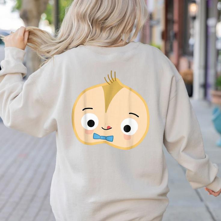 Good Egg Teacher Halloween Costume Group The Cool Bean Women's Sweatshirt Back Print