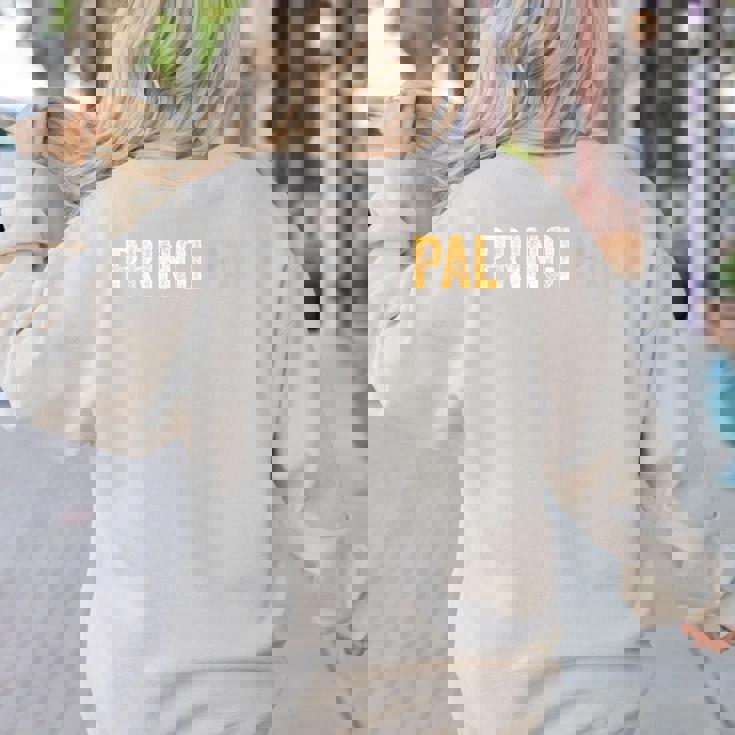 Principal School Teacher Friend Men Women Women&#x27;s Sweatshirt Back Print