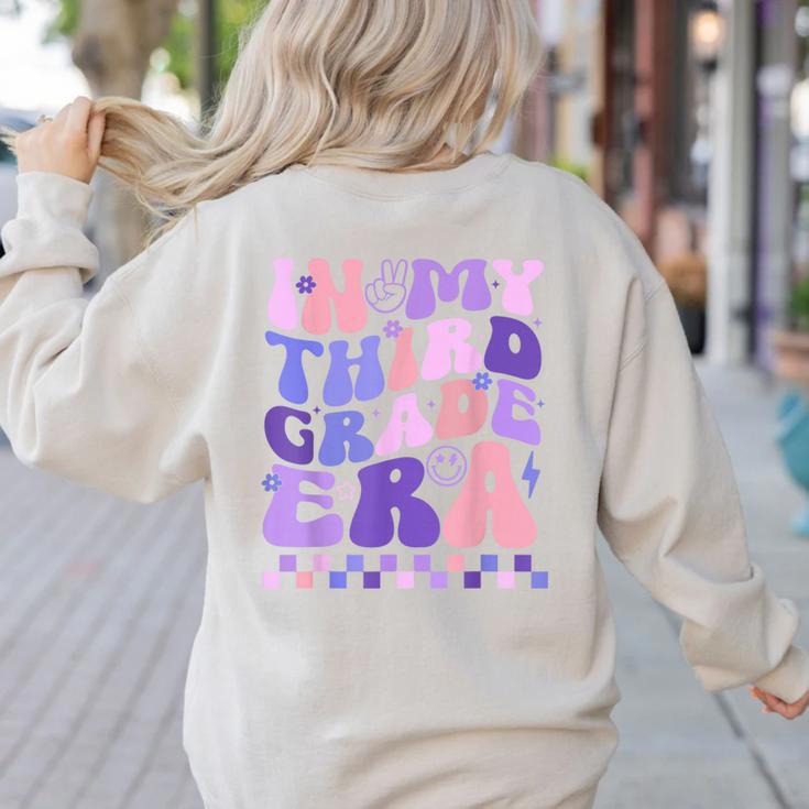 In My Third Grade Era 3rd Grade Teacher Student Boy Girl Women's Sweatshirt Back Print