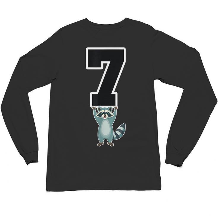 6 7 Matching Teachers Halloween Costume Raccoon Unisex Long Sleeve T-Shirt