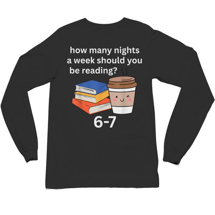 67 Meme English Teacher Reading Book Lover Humor Unisex Long Sleeve T-Shirt