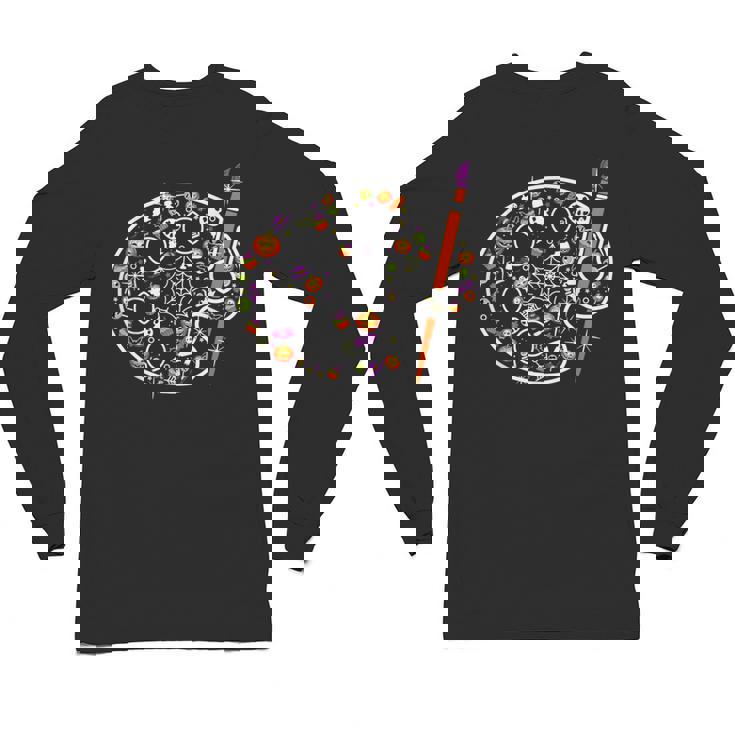 Art Teacher Pumpkin Scary Halloween Costume Men Women Unisex Long Sleeve T-Shirt