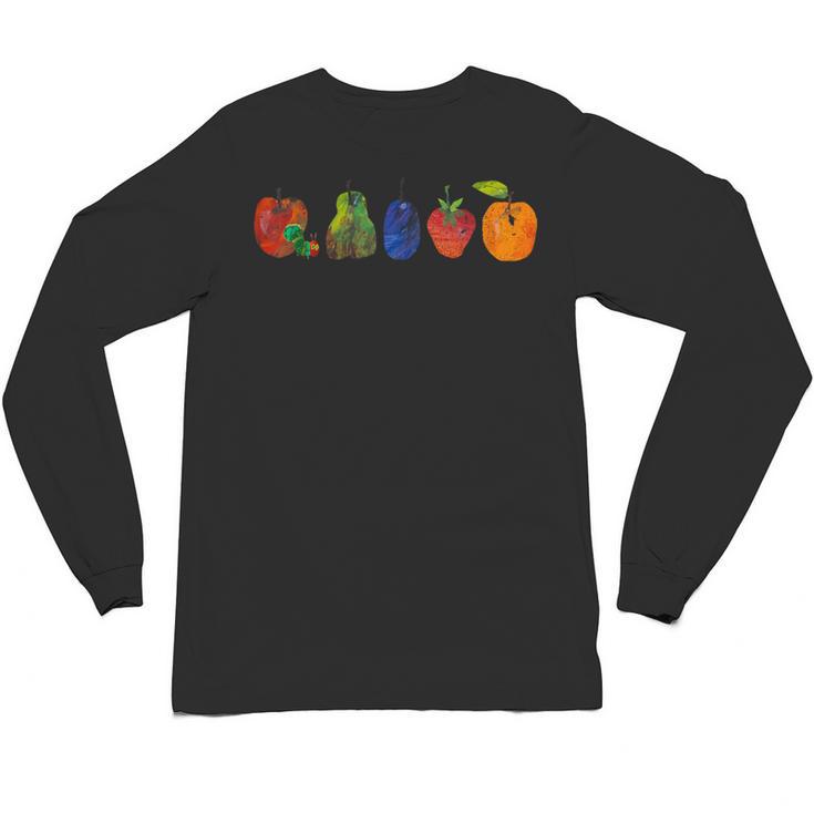 Back To School Cute Hungry Lover Fruits Teacher Unisex Long Sleeve T-Shirt