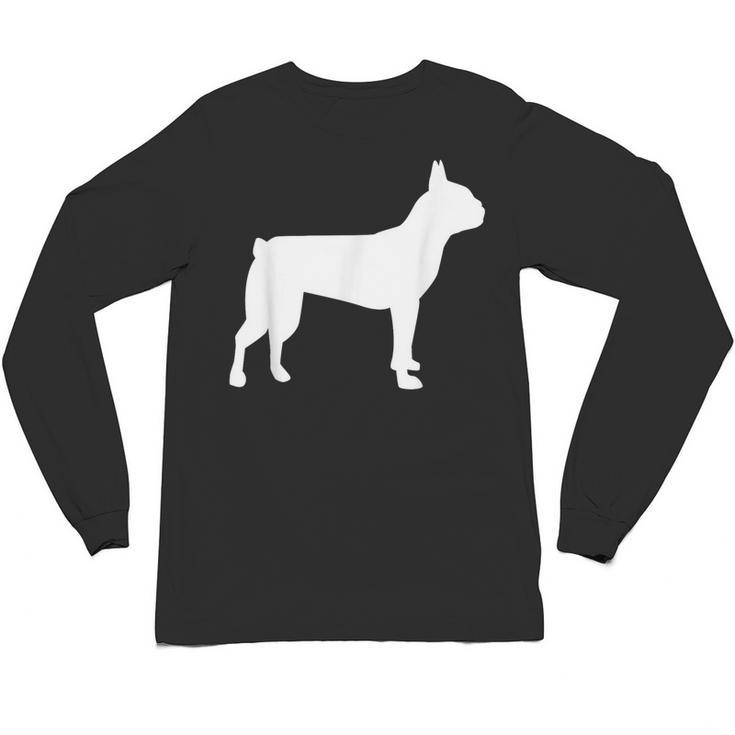 Boston Terrier Unisex Long Sleeve T-Shirt, trending gift