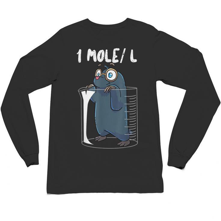 Chemistry Chemist Student Science Teacher Mole Unisex Long Sleeve T-Shirt