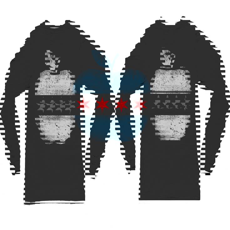 Chicago Flag Teacher School Cute Unisex Long Sleeve T-Shirt