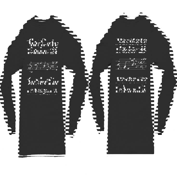 Choir Teacher Shirt Choir Director Vocal Unisex Long Sleeve T-Shirt