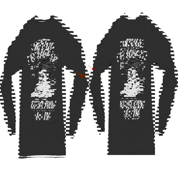 Christmas Surviving Teacher Life Meltdown Xmas Women Men Unisex Long Sleeve T-Shirt