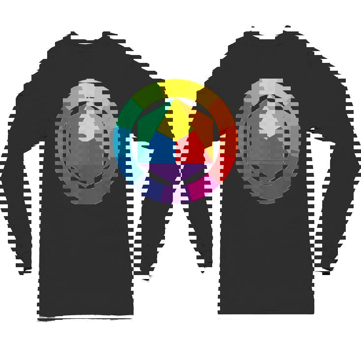 Color Wheel Palette Shirt Artist Painter Art Teacher Tshirt Unisex Long Sleeve T-Shirt