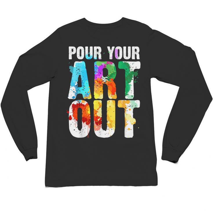 Cool Artist For Men Women Painter Art Teacher Paint Artists Unisex Long Sleeve T-Shirt