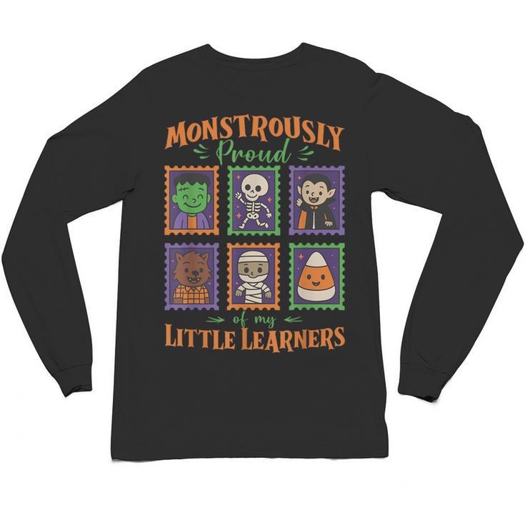 Cute Halloween Teacher Unisex Long Sleeve T-Shirt