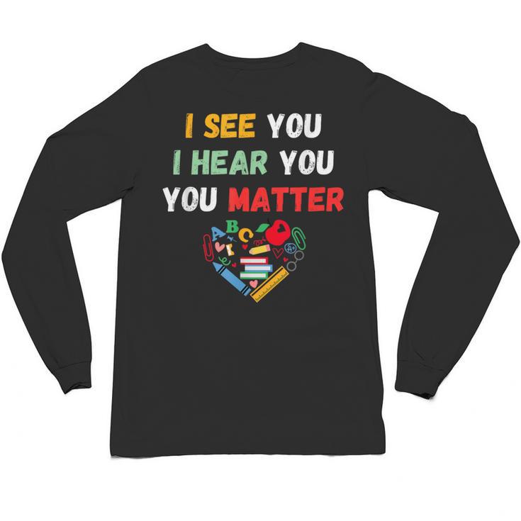 Emotional Intelligence Quote For School Counselor Teacher Unisex Long Sleeve T-Shirt