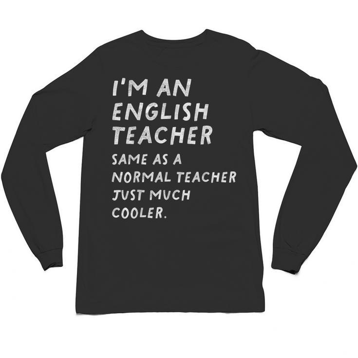 English Teacher Definition Unisex Long Sleeve T-Shirt