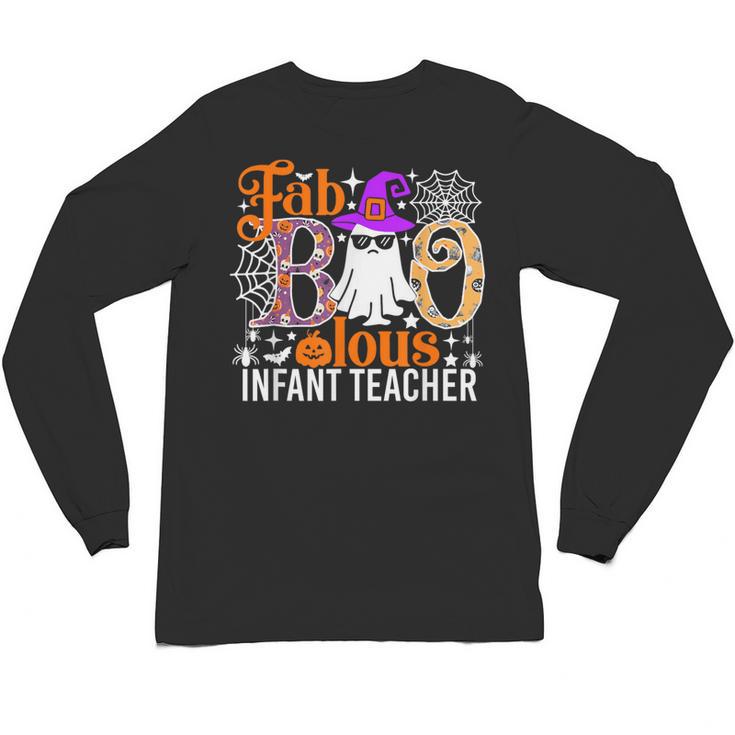 Fab Boo Lous Infant Teacher Halloween Costume Unisex Long Sleeve T-Shirt
