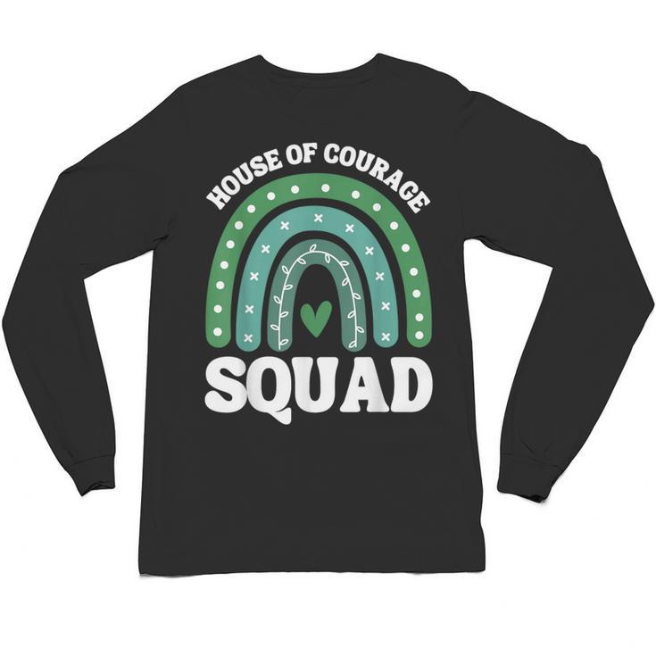 House Of Courage Squad RCA School Teacher Student Tee Unisex Long Sleeve T-Shirt