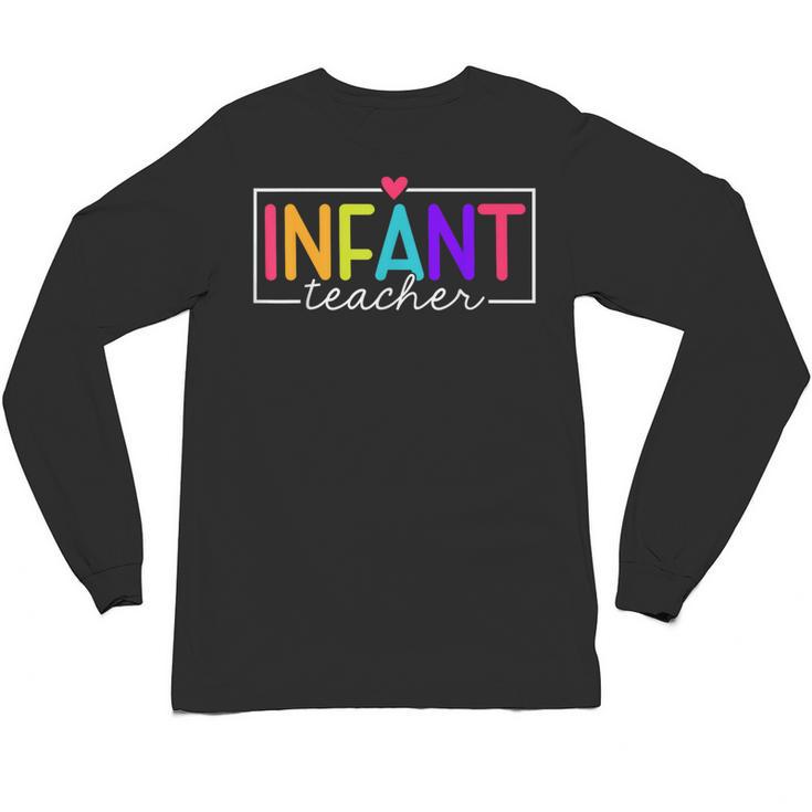 Infant Teacher Daycare Provider Childcare Teacher Unisex Long Sleeve T-Shirt, trending gift Infant Teacher Daycare Provider Childcare Teacher Unisex Long Sleeve T-Shirt, trending gift