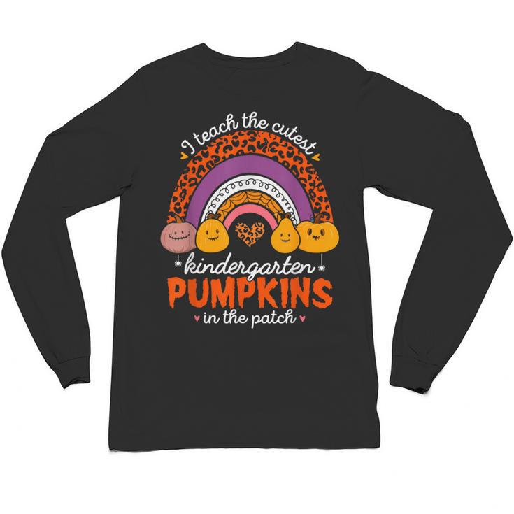 Kindergarten Teacher Pumpkin Patch Cute Unisex Long Sleeve T-Shirt