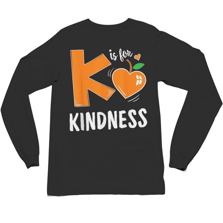 Matching Unity Day Orange Teacher Kindness Antibulliyng 2023 For Men Women Kids Unisex Long Sleeve T-Shirt