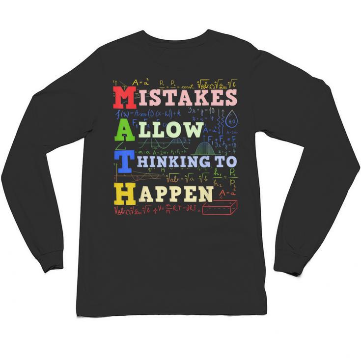 Math Teacher Math Student Mathematics Unisex Long Sleeve T-Shirt