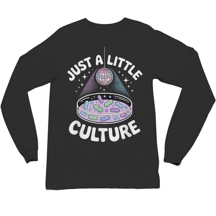 Microbiology Lab Love Culture Biology Teacher Lab Tech Unisex Long Sleeve T-Shirt