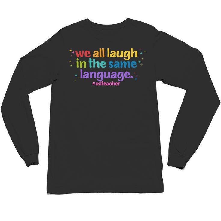 ML Teacher Unisex Long Sleeve T-Shirt