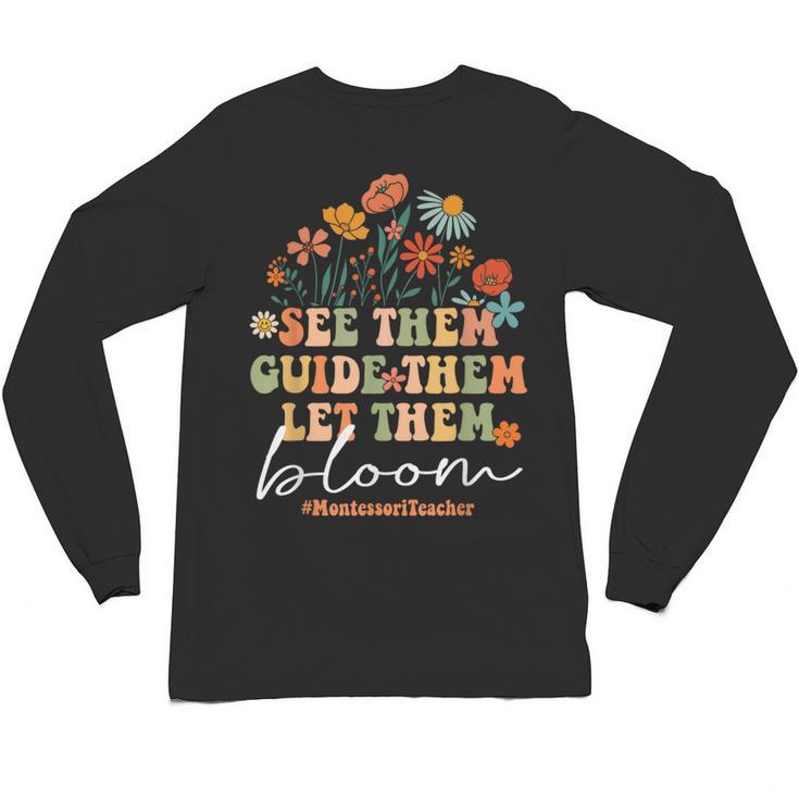 Montessori Teacher Unisex Long Sleeve T-Shirt
