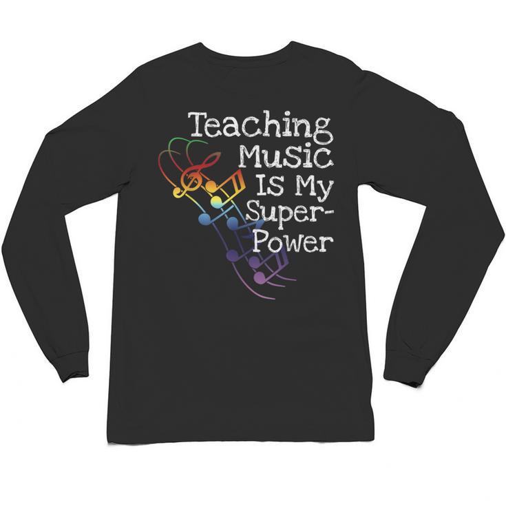 Music Teacher Unisex Long Sleeve T-Shirt