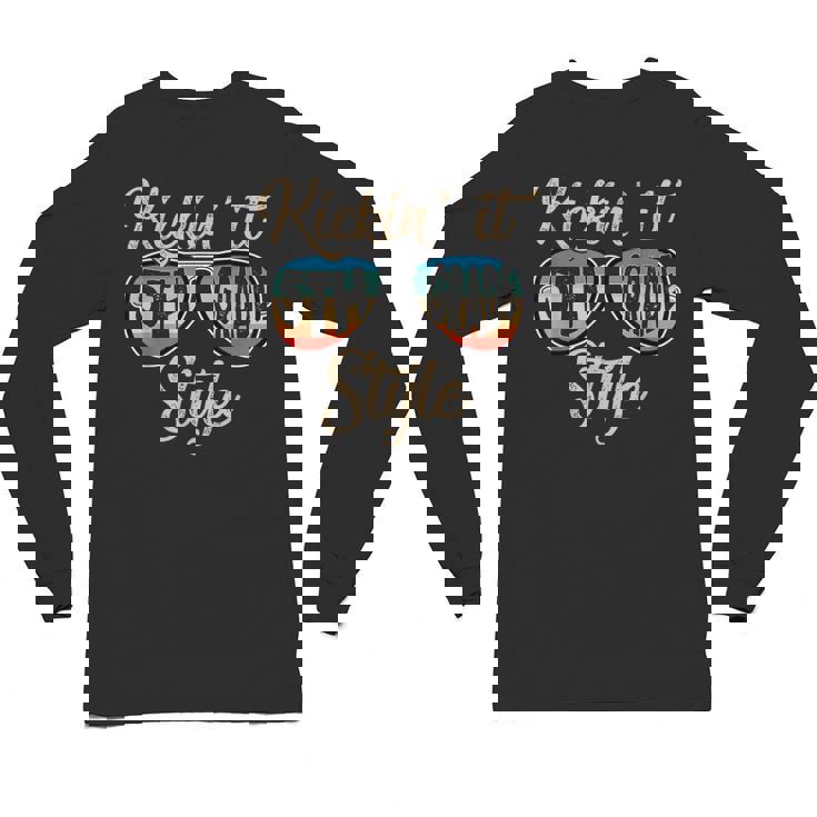 P41l Retro Kickin It 5th Grade Style Teacher Back To School For Men Women Girls Kids Unisex Long Sleeve T-Shirt