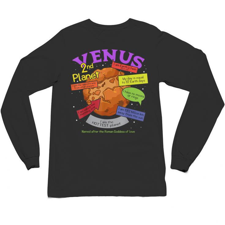 Perfect Planets Teachers Shirts Venus For Solar System Unisex Long Sleeve T-Shirt