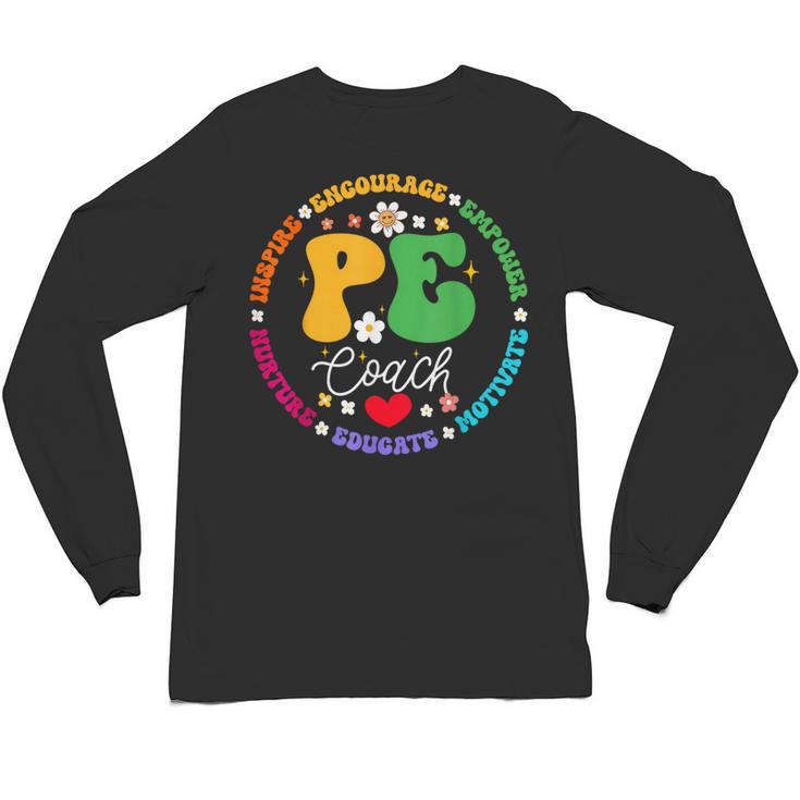 Physical Education PE Instructor Coach Teacher Gym Unisex Long Sleeve T-Shirt