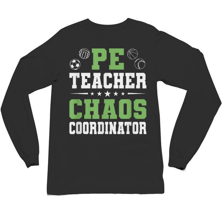 Physical Education PE Teacher School Unisex Long Sleeve T-Shirt
