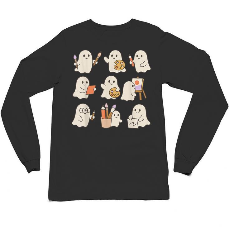 Pumpkin Pi Math Teacher Geek Unisex Long Sleeve T-Shirt