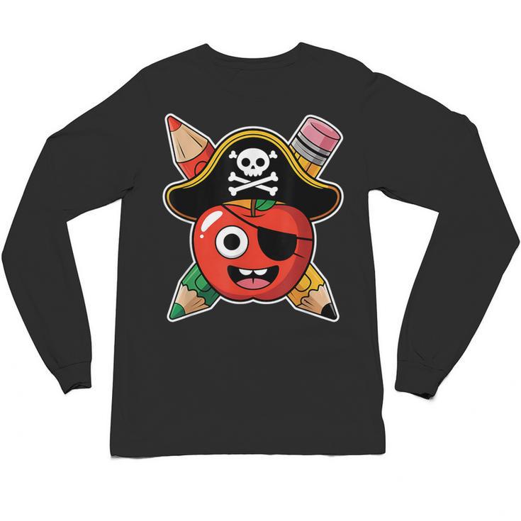 School International Talk Like A Pirate Day Pirate Teacher Unisex Long Sleeve T-Shirt