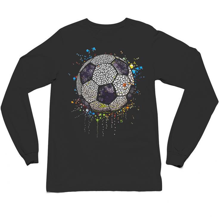 Soccer Dot Day Shirts For Kids Men Women Teacher Unisex Long Sleeve T-Shirt