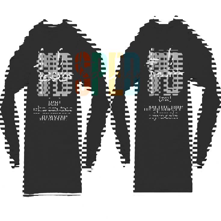 Special Education Sped Teacher Definition For Women &amp; Men Unisex Long Sleeve T-Shirt