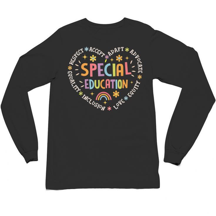 Special Education Squad Dream Team SPED Teacher Appreciation Unisex Long Sleeve T-Shirt