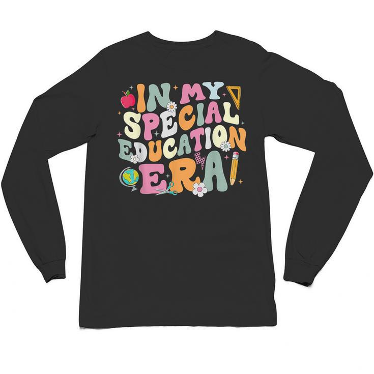 Special Education Teacher Era Inspirational SPED ABA Autism Unisex Long Sleeve T-Shirt