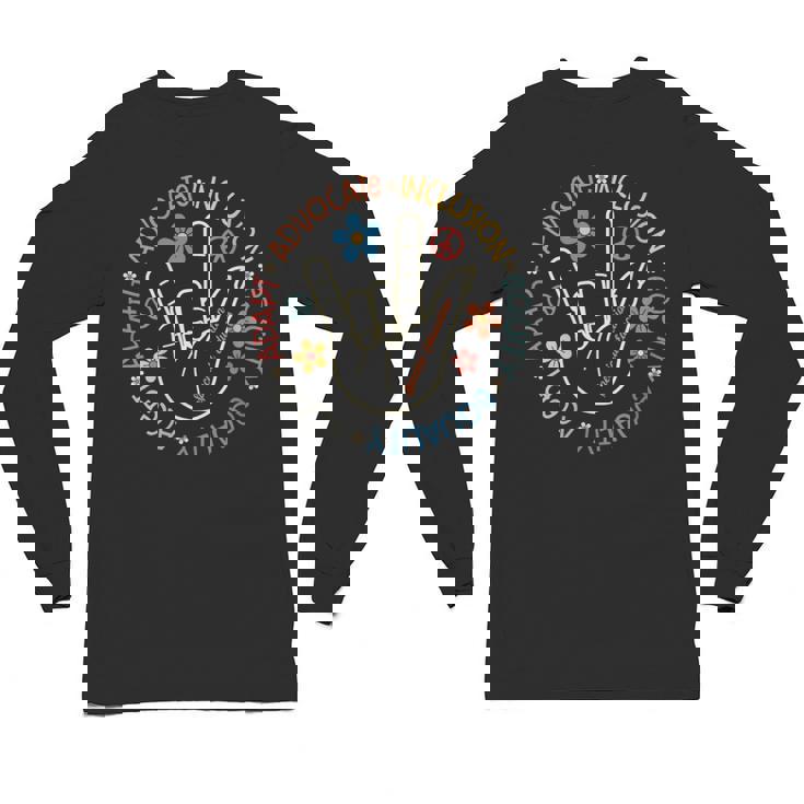 Special Education Teacher Inspirational SPED Teachers Autism Unisex Long Sleeve T-Shirt