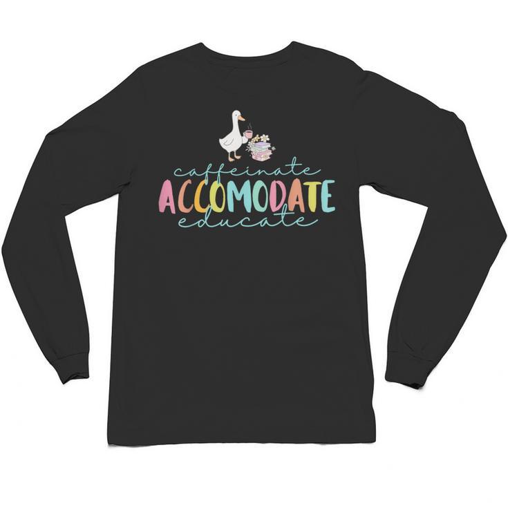 SPED Dream Team Teachers Special Education Silly Goose Unisex Long Sleeve T-Shirt