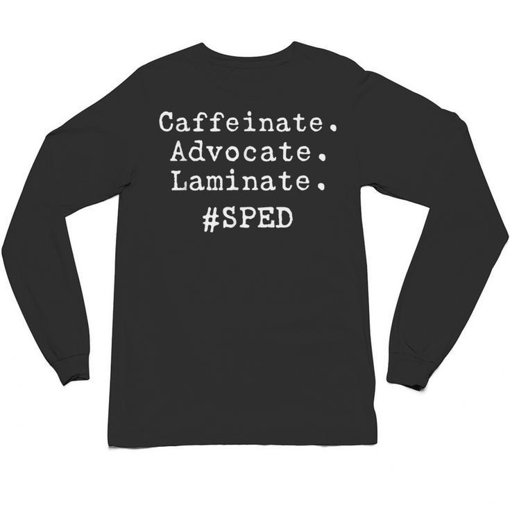 SPED Special Ed Teacher Para Aide Assistant For Men Women Unisex Long Sleeve T-Shirt
