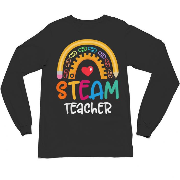 STEAM Teacher Squad Team Crew Back To School STEM Special Unisex Long Sleeve T-Shirt