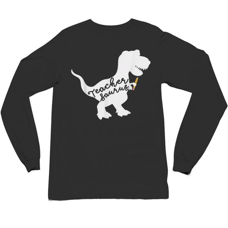 Teacher Saurus T Shirt For Men And Women Unisex Long Sleeve T-Shirt