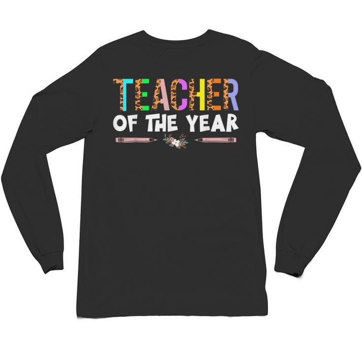 Teacher Of The Year Party Teacher Appreciation Unisex Long Sleeve T-Shirt