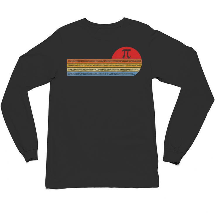 Vintage Pi Day 314 TShirt- Math Teacher Student Geek Unisex Long Sleeve T-Shirt