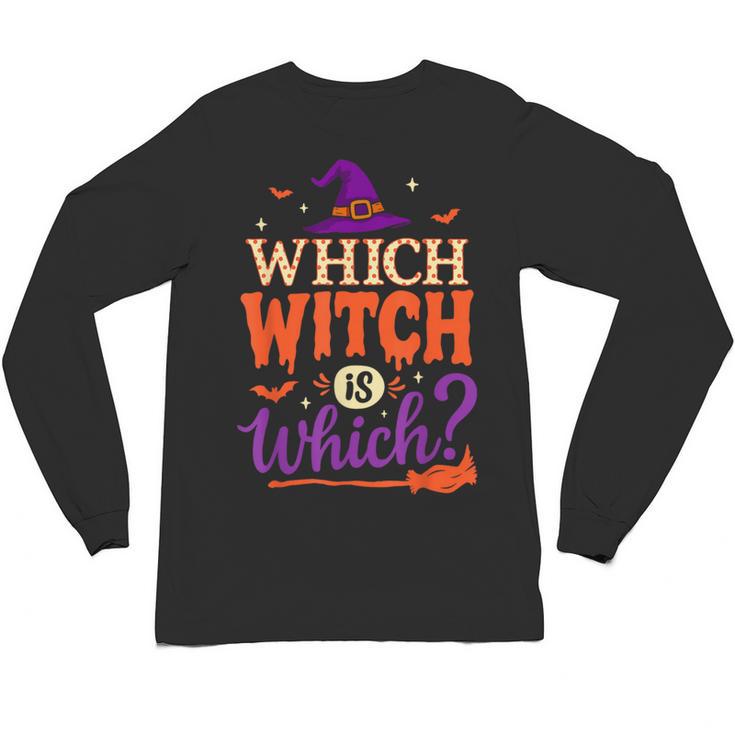 Which Witch Is Which Halloween For Women Men English Teacher Unisex Long Sleeve T-Shirt