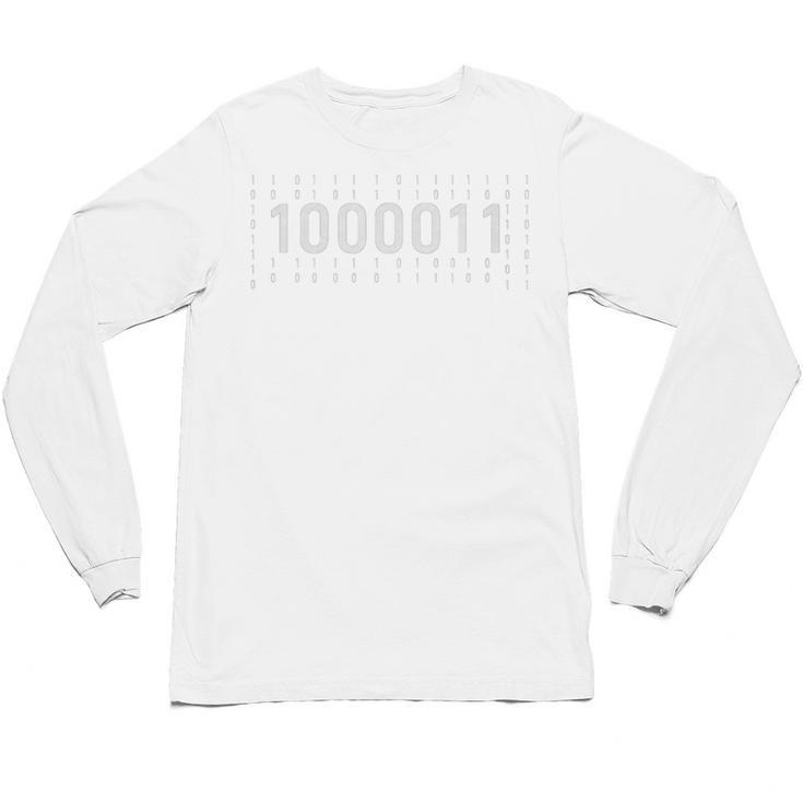 67 Meme Binary Code Math Teacher Brainrot Joke Premium Tri-Blend Unisex Long Sleeve T-Shirt