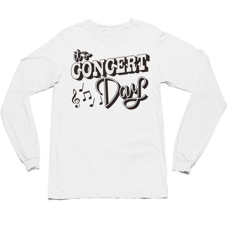 The Concert Day Elementary Music Teacher First Day Of School Unisex Long Sleeve T-Shirt