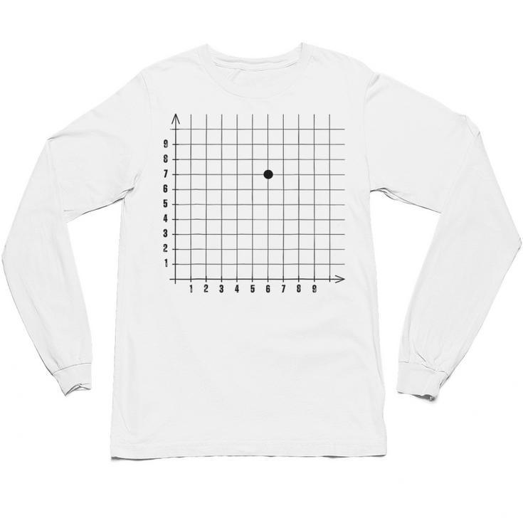 Coordinate 67 67 Math 67 Teacher Math Lover Boys Kids Unisex Long Sleeve T-Shirt